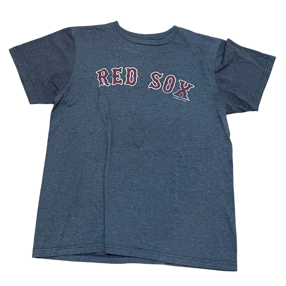 Boston Red Sox MLB Genuine Merchandise Men's Medium Gray Heather Graphic T-Shirt